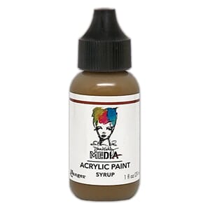 Syrup - Dina Wakley MEdia Heavy Body Acrylic Paints 1 oz. Bo