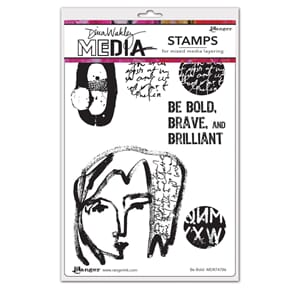Dina MEdia Stamps - Be Bold