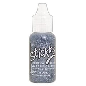 Stickles Glitter Glue - Steel