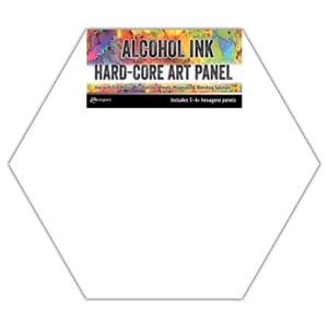 Tim Holtz Alcohol Ink Cardstock4"" Hex Shaped