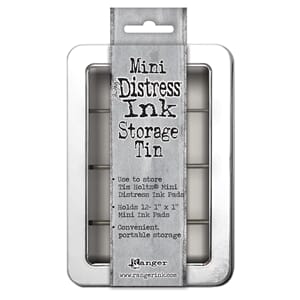 Ranger Tim Holtz Distress Ink Mini Pad Storage Tin (Empty) (