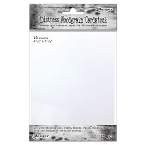 Tim Holtz Distress Woodgrain Paper (Includes (12) 4.25 x 5.5
