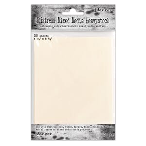Distress Media Heavystock, 4.25 x 5.5 (20 Pack)