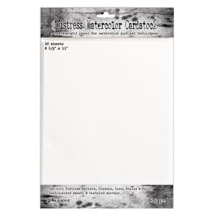 Tim Holtz Distress Watercolor Cardstock (8.5 x 11) 10 pack