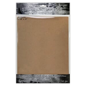 Tim Holtz Distress Kraft Heavystock (130 lbs.) 8.5 x 11  (10