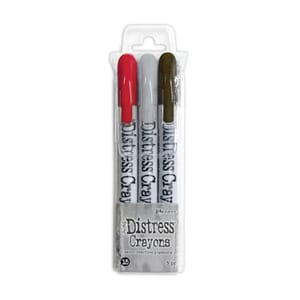 Ranger Tim Holtz Distress Crayons Set 15 (3pcs) (TDBK82484)
