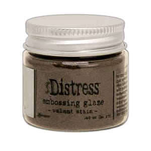 Distress Embossing Glaze - Walnut Stain