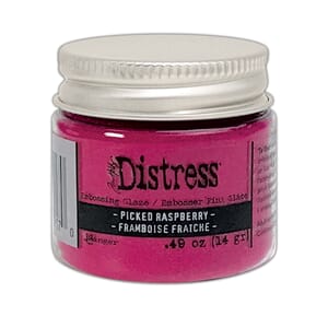 Distress Embossing Glaze, Picked Raspberry