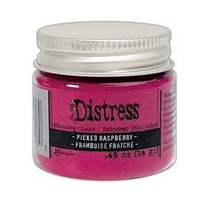 Distress Embossing Glaze, Picked Raspberry