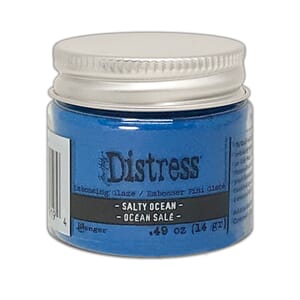 Distress Embossing Glaze, Salty Ocean