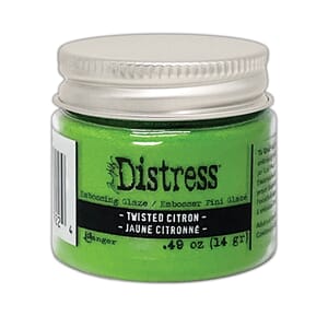Distress Embossing Glaze, Twisted Citron