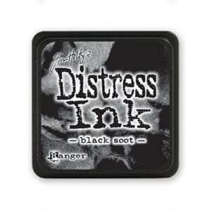 Distress Mini Ink Pads - Black Soot