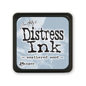 Distress Mini Ink Pads - Weathered Wood