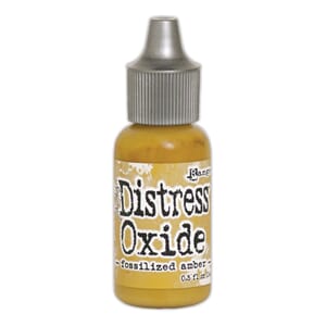 Distress Oxides Reinkers - Fossilized Amber .5 oz.