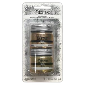 Tim Holtz Distress Holiday Sparkle Set - includes one jar ea