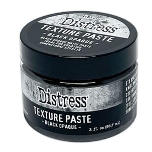 Ranger Tim Holtz Distress Texture Paste Black Opaque 3 fl oz