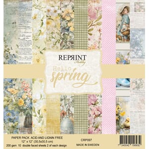 FORHÅNDSBEST!  Paperpack Reprint - Hello Spring Collection P