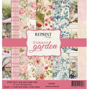 Paperpack Reprint - Summer Garden Collection Paperpack - 12x
