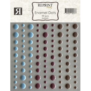 Reprint Adhesive Enamel Dots Deck the halls