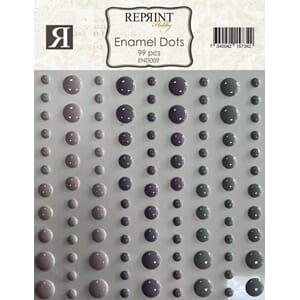 FORHÅNDSBEST!  Reprint - Adhesive Enamel Dots Timeless