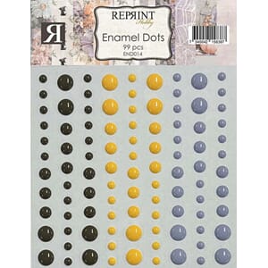 Reprint - Adhesive Enamel Dots Enchanted Halloween Collectio