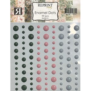 Reprint - Adhesive Enamel Dots Hidden Magic Collection