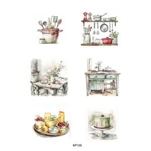 Reprint - Papper Klippark - Kitchen - A4