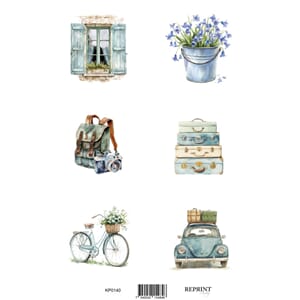 Reprint - Papper Klippark -Journey 2 - A4