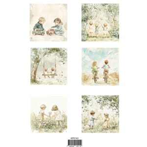 Reprint - Papper Klippark -Cutie 1 - A4