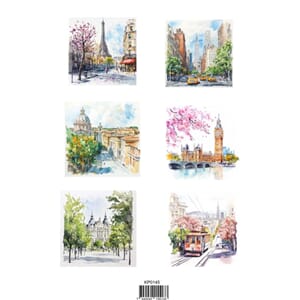 Reprint - Papper Klippark - Cities 1 - A4