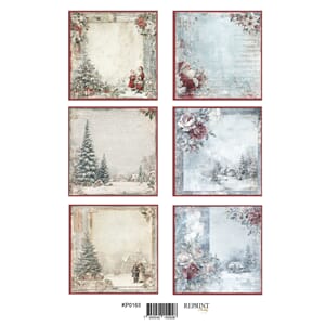 Reprint Papper Klippark - Deck the halls Tags