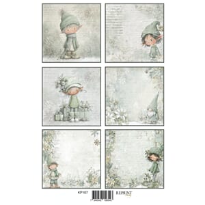 Reprint Papper Klippark - ELf tags - A4