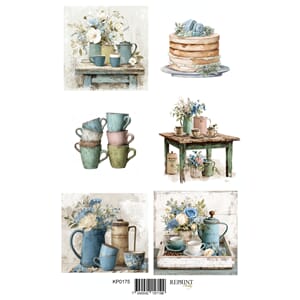 FORHÅNDSBEST!  Reprint - Papper Klippark - Quiet Moments - A