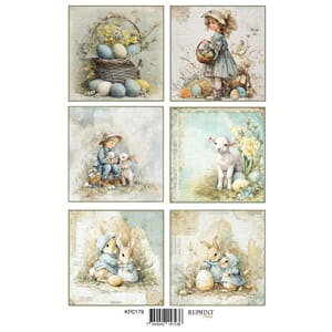 FORHÅNDSBEST!  Reprint - Papper Klippark - Hello Spring East