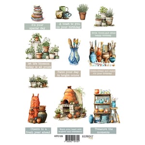 Reprint - Papper Klippark - The Potter - A4