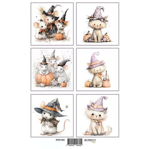 Reprint - Papper Klippark - Enchanted Halloween - A4