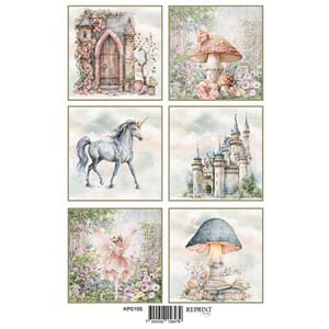 Reprint - Papper Klippark - Hidden Magic Tags - A4
