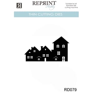 Dies - Reprint - Hus - 77 x 42 mm