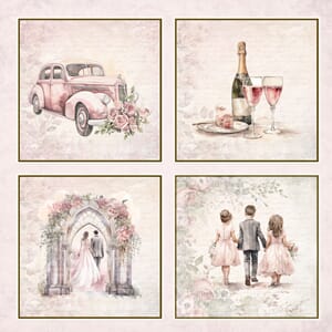 Papper Scrapbooking Reprint - Forever - 12x12 (30,5 x 30,5 c