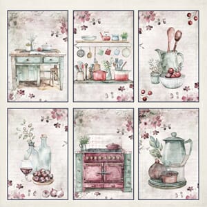 Papper Scrapbooking Reprint - Kitchen - 12x12