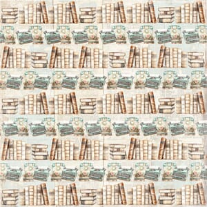 Papper Scrapbooking Reprint - The Bookshop T