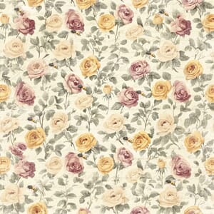 Papper Scrapbooking Reprint - Summer Roses -