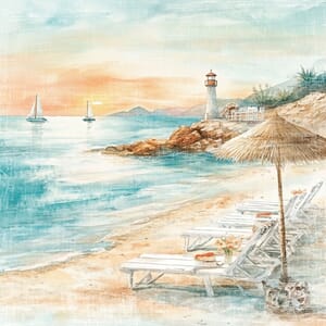 Papper Scrapbooking Reprint - The Beach The