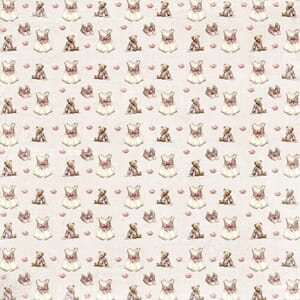 Papper Scrapbooking Reprint -Happiness , Pink heart cloud- 1