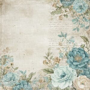 Papper Scrapbooking Reprint -Masculine Moments , flowers Cor