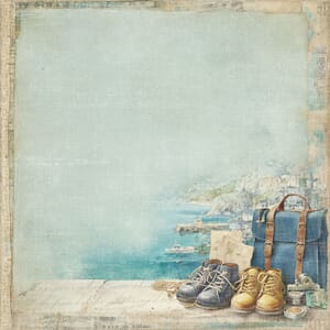 Papper Scrapbooking Reprint -Masculine Moments , Travel - 12