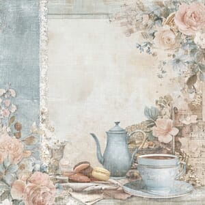 FORHÅNDSBEST!  Papper Scrapbooking Reprint -Quiet Moments Co