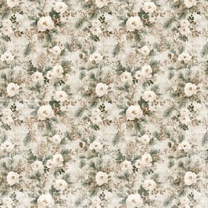 Papper Scrapbooking Reprint - Christmas Roses - Cozy Winter
