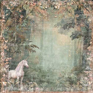 Papper Scrapbooking Reprint - Wild Magic - Hidden Magic Coll