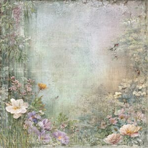 Papper Scrapbooking Reprint - Dreamers Garden - Hidden Magic